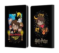 Head Case Designs Licenza Ufficiale Harry Potter Sorcerer's Stone Deathly Hallows I Custodia Portafoglio in Pelle Compatibile con Amazon Kindle 11th Gen (2024)