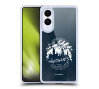 Head Case Designs Licenza Ufficiale Harry Potter Stay At Hogwarts This Christmas Deathly Hallows XXXII Custodia in Gel [Protezione di Grado Militare] Compatibile con Samsung Galaxy S25 Edge