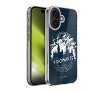 Head Case Designs Licenza Ufficiale Harry Potter Stay At Hogwarts This Christmas Deathly Hallows XXXII Custodia in Gel [Protezione di Grado Militare] Compatibile con Apple iPhone 17