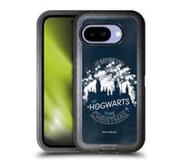 Head Case Designs Licenza Ufficiale Harry Potter Stay At Hogwarts This Christmas Deathly Hallows XXXII Custodia Antiurto Ultra Blindata Compatibile con Google Pixel 9A