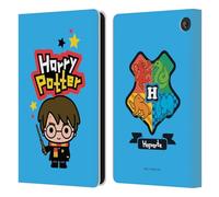 Head Case Designs Licenza Ufficiale Harry Potter The Boy Who Lived Deathly Hallows XXVIII Custodia Portafoglio in Pelle Compatibile con Amazon Fire 7 2022