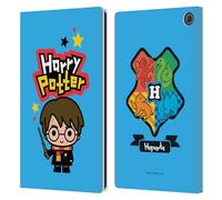 Head Case Designs Licenza Ufficiale Harry Potter The Boy Who Lived Deathly Hallows XXVIII Custodia Portafoglio in Pelle Compatibile con Amazon Fire Max 11 2023