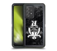 Head Case Designs Licenza Ufficiale Harry Potter The Leaky Cauldron Tipografia delle Località Custodia Antiurto Ultra Blindata Compatibile con Galaxy A52 / A52s / 5G (2021)