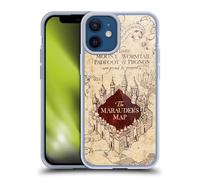 Head Case Designs Licenza Ufficiale Harry Potter The Marauder's Map Prisoner of Azkaban II Custodia Cover in Morbido Gel Compatibile con Apple iPhone 12 Mini