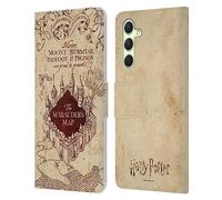 Head Case Designs Licenza Ufficiale Harry Potter The Marauder's Map Prisoner of Azkaban II Custodia Cover in Pelle a Portagoglio Compatibile con Samsung Galaxy A54 5G