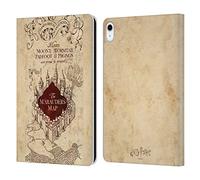 Head Case Designs Licenza Ufficiale Harry Potter The Marauder's Map Prisoner of Azkaban II Custodia Portafoglio in Pelle Compatibile con Apple iPad 10.9 2022/2025