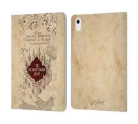 Head Case Designs Licenza Ufficiale Harry Potter The Marauder's Map Prisoner of Azkaban II Custodia Portafoglio in Pelle Compatibile con Apple iPad Air 11 2020/2022/2024/2025