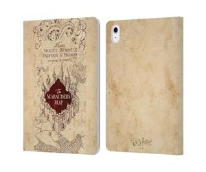 Head Case Designs Licenza Ufficiale Harry Potter The Marauder's Map Prisoner of Azkaban II Custodia Portafoglio in Pelle Compatibile con Apple iPad Air 11 2020/2022/2024/2025