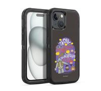 Head Case Designs Licenza Ufficiale Harry Potter Troll Dungeon Deathly Hallows III Custodia Antiurto Ultra Blindata compatibile con Apple iPhone 15
