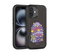 Head Case Designs Licenza Ufficiale Harry Potter Troll Dungeon Deathly Hallows III Custodia Antiurto Ultra Blindata compatibile con Apple iPhone 16
