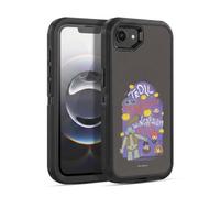Head Case Designs Licenza Ufficiale Harry Potter Troll Dungeon Deathly Hallows III Custodia Antiurto Ultra Blindata compatibile con Apple iPhone 16e / iPhone 17e