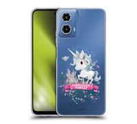 Head Case Designs Licenza Ufficiale Harry Potter Unicorno Deathly Hallows II Custodia Cover in Morbido Gel Compatibile con Motorola Moto G34 5G