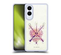 Head Case Designs Licenza Ufficiale Harry Potter Until The Very End Wands Deathly Hallows XXVI Custodia in Gel [Protezione di Grado Militare] Compatibile con Samsung Galaxy S25 Edge