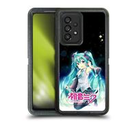 Head Case Designs Licenza Ufficiale Hatsune Miku Cielo Notturno Grafiche Custodia Antiurto Ultra Blindata Compatibile con Samsung Galaxy A53 5G (2022)
