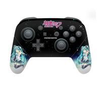 Head Case Designs Licenza Ufficiale Hatsune Miku Cielo Notturno Grafiche Vinile Sticker Gaming Pelle Adesivo Compatibile con Nintendo Switch PRO Controller
