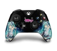 Head Case Designs Licenza Ufficiale Hatsune Miku Cielo Notturno Grafiche Vinile Sticker Gaming Pelle Adesivo Compatibile con Xbox One S/X Controller