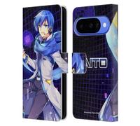 Head Case Designs Licenza Ufficiale Hatsune Miku Kaito Personaggi Custodia Portafoglio in Pelle Compatibile con Google Pixel 10