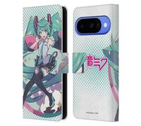 Head Case Designs Licenza Ufficiale Hatsune Miku Pastelli Grafiche Custodia Portafoglio in Pelle Compatibile con Google Pixel 10