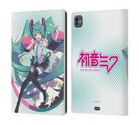 Head Case Designs Licenza Ufficiale Hatsune Miku Pastelli Grafiche Custodia Portafoglio in Pelle Compatibile con Apple iPad PRO 11 M4/M5 2024/2025