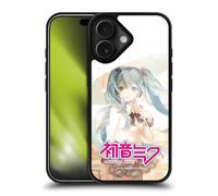 Head Case Designs Licenza Ufficiale Hatsune Miku Pioggia Grafiche Cover in Gel Rinforzata [Protezione di Grado Militare] Compatibile con Apple iPhone 17