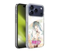 Head Case Designs Licenza Ufficiale Hatsune Miku Pioggia Grafiche Custodia in Gel [Protezione di Grado Militare] Compatibile con Apple iPhone 17 PRO