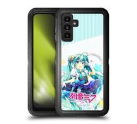 Head Case Designs Licenza Ufficiale Hatsune Miku Stelle e Arcobaleno Grafiche Custodia Antiurto Ultra Blindata Compatibile con Samsung Galaxy A13 5G (2021)
