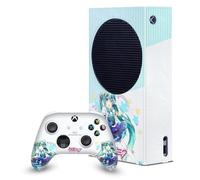 Head Case Designs Licenza Ufficiale Hatsune Miku Stelle e Arcobaleno Grafiche Pacchetto Console Da Gioco Wrap E Pelle Per Controller Compatibile con Xbox Series S