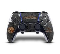 Head Case Designs Licenza Ufficiale HBO Game of Thrones Casa Targaryen Sigilli E Grafica Vinile Sticker Gaming Pelle Adesivo Compatibile con Sony Playstation 5 PS5 DualSense Edge Controller