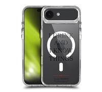 Head Case Designs Licenza Ufficiale HBO Game of Thrones I Drink And I Know Things Motti e Stemmi Custodia Antiurto [Grado Militare] Compatibile con Apple iPhone 17 Air e Compatibile con MagSafe