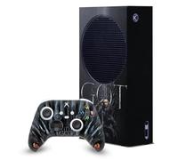 Head Case Designs Licenza Ufficiale HBO Game of Thrones Jon Snow Iron Throne Sigilli E Grafica Pacchetto Console Da Gioco Wrap E Pelle Per Controller Compatibile con Xbox Series S