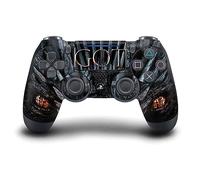 Head Case Designs Licenza Ufficiale HBO Game of Thrones Jon Snow Iron Throne Sigilli E Grafica Vinile Sticker Gaming Pelle Adesivo Compatibile con Sony Playstation 4 PS4 DualShock 4 Controller