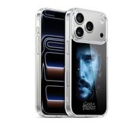 Head Case Designs Licenza Ufficiale HBO Game of Thrones Jon Snow Winter Is Here Custodia in Gel [Protezione di Grado Militare] Compatibile Con Apple iPhone 17 Pro E Compatibile Con MagSafe