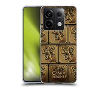 Head Case Designs Licenza Ufficiale HBO Game of Thrones Lannister Sigilli Dorati Custodia Cover in Morbido Gel Compatibile con Xiaomi Redmi Note 13 Pro 5G