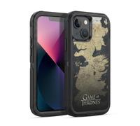 Head Case Designs Licenza Ufficiale HBO Game of Thrones Mappa Di Westeros Disegni Chiave Custodia Antiurto Ultra Blindata compatibile con Apple iPhone 13