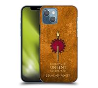 Head Case Designs Licenza Ufficiale HBO Game of Thrones Martell Sigilli Scuri Custodia Cover Dura per Parte Posteriore Compatibile con Apple iPhone 13