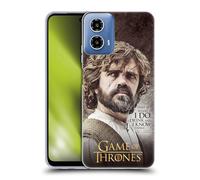 Head Case Designs Licenza Ufficiale HBO Game of Thrones Tyrion Lannister Citazioni Dei Personaggi Custodia Cover in Morbido Gel Compatibile con Motorola Moto G34 5G