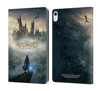 Head Case Designs Licenza Ufficiale Hogwarts Legacy Arte Chiave Grafica Custodia Portafoglio in Pelle Compatibile con Apple iPad 10.9 2022/2025