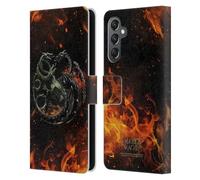 Head Case Designs Licenza Ufficiale House of The Dragon: Television Series Guerra dei Draghi Stagione 2 Key Art Custodia Portafoglio in Pelle Compatibile con Samsung Galaxy A25 5G