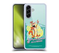 Head Case Designs Licenza Ufficiale I Am Weasel. Iguana Che Salta su Un Bastone Grafica Custodia in Gel [Protezione di Grado Militare] Compatibile con Samsung Galaxy A56 5G