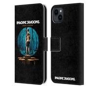 Head Case Designs Licenza Ufficiale Imagine Dragons Night Visions Dipinto Arte Chiave Custodia Portafoglio in Pelle Compatibile con Apple iPhone 15 Plus