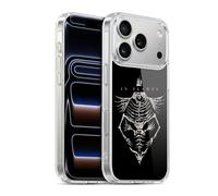 Head Case Designs Licenza Ufficiale In Flames Ossa di giullare Metallo Grunge Custodia in Gel [Protezione di Grado Militare] Compatibile Con Apple iPhone 17 Pro E Compatibile Con MagSafe
