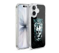 Head Case Designs Licenza Ufficiale In Flames Teschio di ancoraggio Metallo Grunge Custodia in Gel [Protezione di Grado Militare] Compatibile Con Apple iPhone 17 E Compatibile Con MagSafe