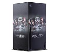 Head Case Designs Licenza Ufficiale Injustice Gods Among Us Poster Arte Chiave Console Da Gioco Wrap Compatibile con Xbox Series X