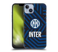 Head Case Designs Licenza Ufficiale Inter Milan Astratto 1 Modelli Custodia Cover Dura per Parte Posteriore Compatibile con Apple iPhone 14 Plus