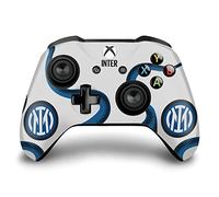 Head Case Designs Licenza Ufficiale Inter Milan Away 2021/22 Kit Crest Vinile Sticker Gaming Pelle Adesivo Compatibile con Xbox One S/X Controller