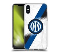 Head Case Designs Licenza Ufficiale Inter Milan Away Kit per Stemma 2023/24 Custodia in Gel [Protezione di Grado Militare] Compatibile con Apple iPhone X/iPhone XS