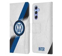 Head Case Designs Licenza Ufficiale Inter Milan Away Kit per Stemma 2023/24 Custodia Portafoglio in Pelle Compatibile con Samsung Galaxy A34 5G