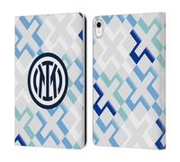 Head Case Designs Licenza Ufficiale Inter Milan Away Kit per Stemma 2025/26 Custodia Portafoglio in Pelle Compatibile con Apple iPad 10.9 2022/2025