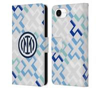 Head Case Designs Licenza Ufficiale Inter Milan Away Kit Per Stemma 2025/26 Custodia Portafoglio in Pelle Compatibile con Apple iPhone 16e / iPhone 17e