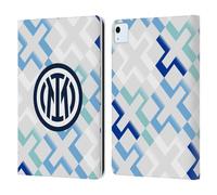 Head Case Designs Licenza Ufficiale Inter Milan Away Kit per Stemma 2025/26 Custodia Portafoglio in Pelle Compatibile con Apple iPad Air 11 2020/2022/2024/2025